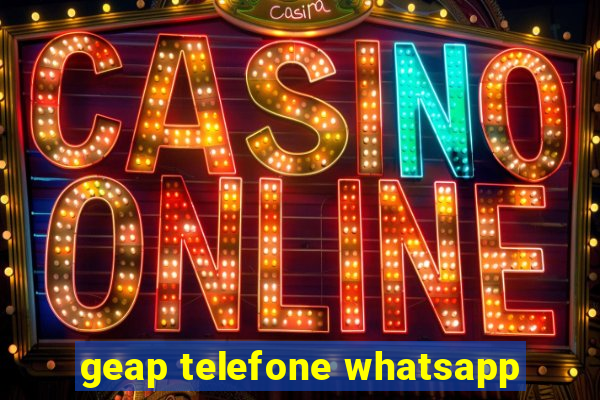 geap telefone whatsapp